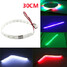 Car LED 30cm Light Waterproof Decoration Strip Lamp knight rider - 1