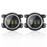 60W Harley Jeep Wrangler 4 Inch LED White Light Motorcycle Waterproof - 2