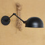 Bedside Industrial Style Decorative Wall Sconce Double Simple Arm - 6