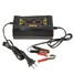 Charger 12V 6A Lead-acid Battery Fast Smart US Plug Car Motorcycle LCD Display - 1