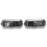 Audi A4 Pair Smoke Side Indicator A6 Marker Lights - 2