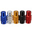Motorcycle Bicycle Dust Cover MTB Valve Caps Aluminum - 1