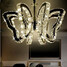 Luxury Butterfly Crystal Modern Led Lamp Restaurant - 2