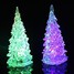 Small Christmas Tree Coway Lamp Crystal Tree Light Colorful Led - 1