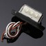 Truck Tail License Light 10-30V Trailer Number Plate Lamp For Car White LED - 4