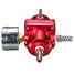 Adjustable Fuel Pressure Regulator Pressure Gauge Red Universal - 4