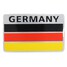 Car Sticker Decal 3D Pair Badge Emblem Germany Flag Decoration Aluminum - 1
