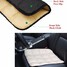 Non Slip 45*45CM Car Cushion Cover Pad 135*45CM Breathable Mesh 3pcs - 3