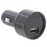 Car Black Voltmeter DC12-24V USB Car Charger Adapter - 2