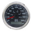 Bezel Gauge Black Steel 85mm GPS Speedometer Waterproof - 1