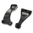Black Kit Levers Complete Bar Pedals Harley Linkage - 8