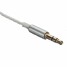 Male Audio PTFE Teflon Cable PC Car AUX Stereo Male Phone IPOD 3.5mm - 6