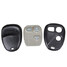 Entry Key Fob Shell Case 3 Buttons Keyless Replacement Remote - 6