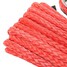 15M Synthetic ATV SUV 7000LB Fiber Winch Rope Off-road Tow Cable - 4