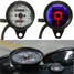 LED Turn Signal Dual Universal Motorcycle Night Light Odometer Speedometer - 1
