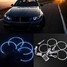 Xenon LED Angel Eyes Halo Ring Colorful RGB 4pcs E38 E39 E46 BMW E36 - 2