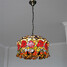 Glass Fixture Retro Tiffany 16inch Living Room Shade Light - 1