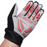 Gel Red Full Finger Warm Gloves Silicone Sports Motorcycle Motor Bike - 4