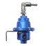 Adjustable Aluminum Gauge Fuel Pressure Regulator Oil Blue - 3