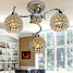 Bedroom Hallway Electroplated Modern/contemporary Max40w Flush Mount Dining Room Feature For Crystal Metal - 1