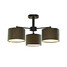 And Light Inch White Fixture Ceiling Light Black - 1