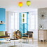 Bedroom Kitchen Kids Room Modern/contemporary Flush Mount Living Room Metal Dining Room Globe - 3