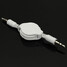 AUX Adapter Audio Cables Retractable Car 3.5mm Male to Male Stereo MP3 - 7