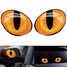3D Funny Decal Window Door Big Reflective Eyes Motorcycle Car Stickers Cat - 6