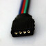 Rgb Connector Female 10 Pcs Led Strip Light Led Light Strip Cable - 3