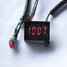 Electronic Clock Panel Meter DC Adjustable Motorcycle LED Time - 5