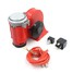 Air Horn Tone Dual Snail Compact 12V Motorcycle - 5