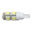 Light License Plate Light Bulb W5W LED 1.8W 6000K T10 Instrument Light Car Reading 5050 9SMD - 9