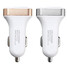 3.1A Dual Port USB Car Charger Cigarette Socket Lighter LED Voltmeter Universal - 3