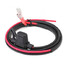 Car Cigarette Lighter 10A Fuse Waterproof Cable with Seat - 1