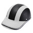 Chopper Cruiser Helmet Open Face PU Leather Motorcycle Visor Half - 3