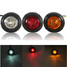 Car Van Truck Trailer LED lamp Amber Red White 12V 24V Universal Side Marker Light - 1