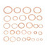 Gaskets Set Kit Metric Copper Washers Assortment Ring Flat Red - 3