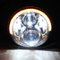 Angel Eyes LED Turn Signal Headlight Hi Lo Beam Harley Davidson DRL 7Inch Jeep Cherokee - 9