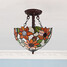 Lights Pendant Lamp Sunflower Tiffany Shade - 2