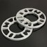 Fit 10mm Stud Alloy 2pcs Universal Plate Aluminum Wheel Spacers - 4