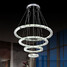 Lighting Led Chandeliers Ceiling Lamp Rohs Crystal Pendant Light Ring Fcc - 5