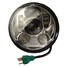 12V-30V Headlight Lamp For Harley Hi Lo 30W Inch LED 4000LM 2800LM 45W IP65 Beam - 3