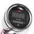 2 in 1 Gauge Oil Fuel Motorcycle LED Digital Speedometer Tachometer - 5