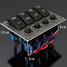 Marine Car Boat Waterproof Motor RV 4 Gang LED Rocker Switch Panel Circuit - 9