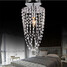 Modern Transparent Kitchen Ceiling Lamp Light Chrome Flush Mount Led - 4