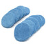 Mat Foam Sponge Blue Polish Pad 10 pcs Applicator Microfiber Wax Clean 12cm - 6