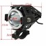 Spot 2Pcs Headlight Angel Eyes Lamp Body U7 Blue Light Waterproof Motorcycle LED Foglight - 9