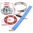 Motorcycle Stainless Steel 100mm Rotating Gun Exhaust Muffler Pipe Slip-On - 3