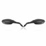Rear View Mirrors 8mm Scooter Motorcycle ATV Black 50CC Bike - 3