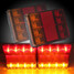 Stop Van Truck Trailer Rear Tail Brake Light Indicator Lamp 12V LED - 2